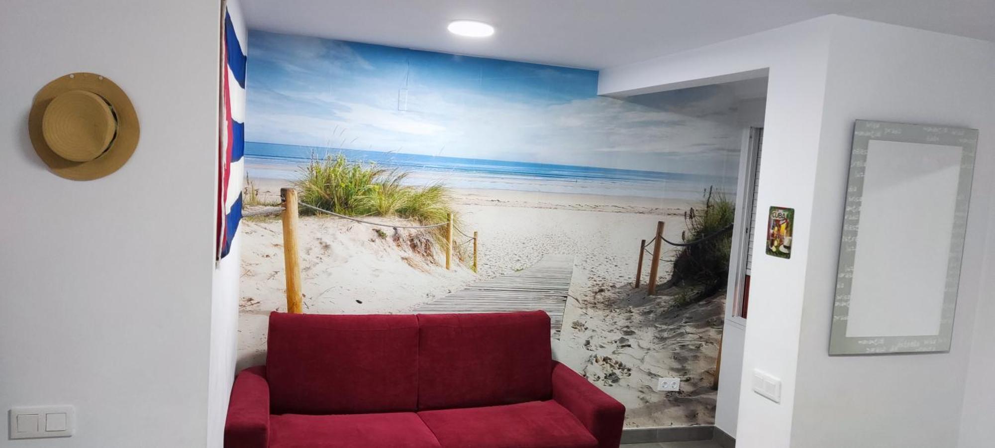 El Rinconcito Cubano En La Playa Apartment Almería Exterior foto
